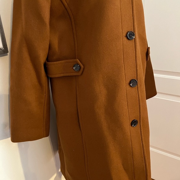 Talbot's Brown Wool Blend Lady Coat Size 18 NWOT - Picture 4 of 15